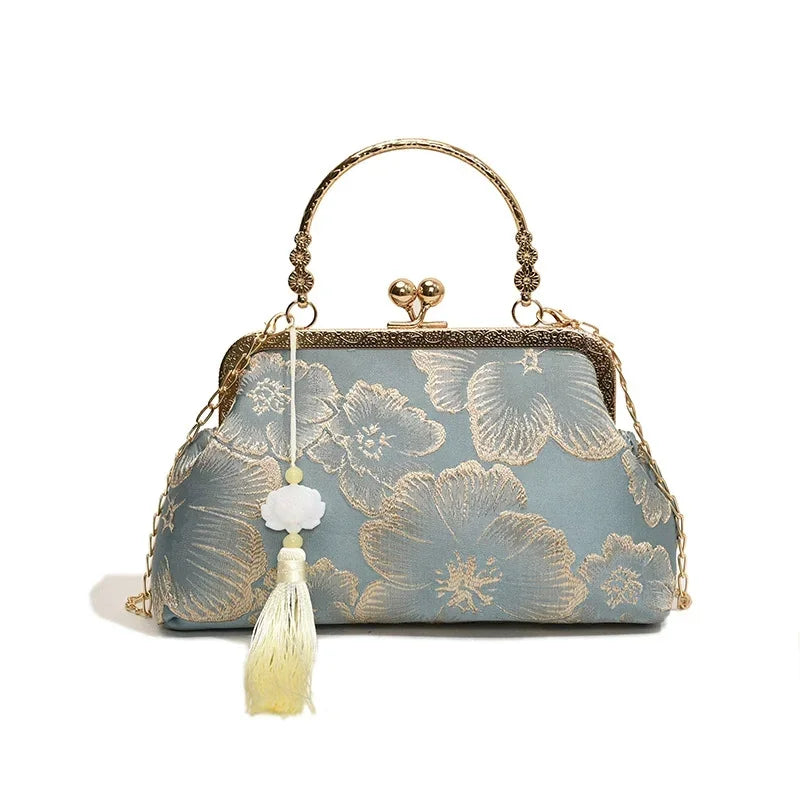 Luxury High Design Women Evening Bag Brand Party Banquet Glitter Bag for Ladies Wedding Clutch Handbag Shoulder Bag Chain Bolsas