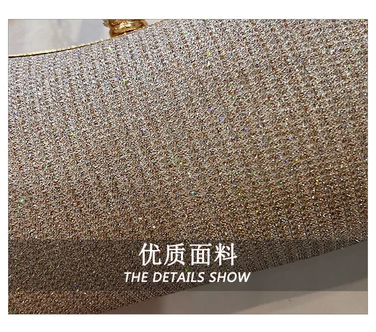 New Fashion Chain Handbags Dinner Banquet Bags Shoulder Luxury Unique Evening Handbags Party Clutch Vintage Underarm Bag Satchel