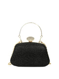 Chain Evening Bag Dinner Shoulder Bag for Women Handbag - Fashion Crossbody Bags Vintage Elegant Rhinestones Clutch Bag 2025 New