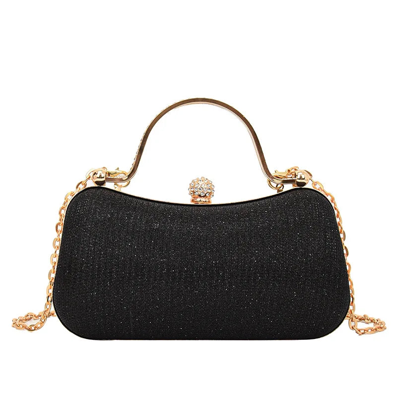 New Fashion Chain Handbags Dinner Banquet Bags Shoulder Luxury Unique Evening Handbags Party Clutch Vintage Underarm Bag Satchel