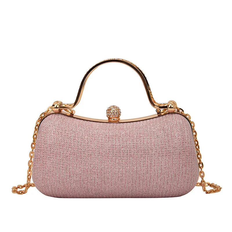 New Fashion Chain Handbags Dinner Banquet Bags Shoulder Luxury Unique Evening Handbags Party Clutch Vintage Underarm Bag Satchel